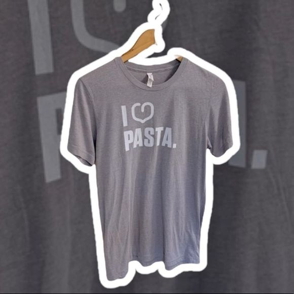 Bella and Canvas || I LOVE PASTA Comfy Long Tee - Picture 2 of 5